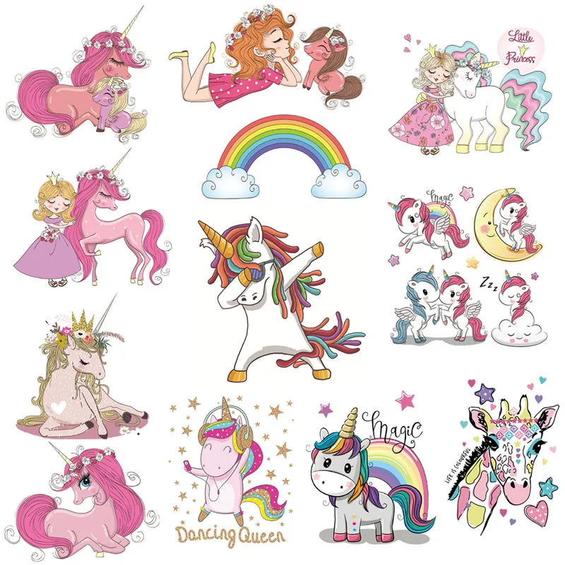 1 шт. виниловые наклейки Моя маленькая лошадь в виде единорога|Заплатки| |