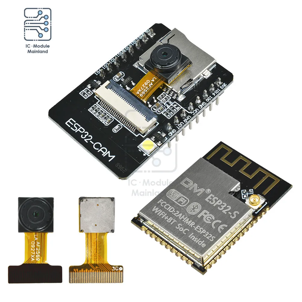 ESP32 телефон с беспроводным модулем двухъядерный OV2640 камера Bluetooth макетная плата