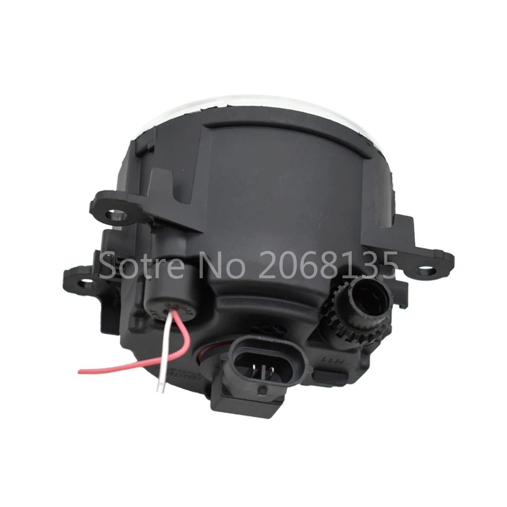 

2PCS For Ford Focus MK2/3 Fusion Fiesta Tourneo Transit 2001-2015 LED Fog Lights with Angel eye white light