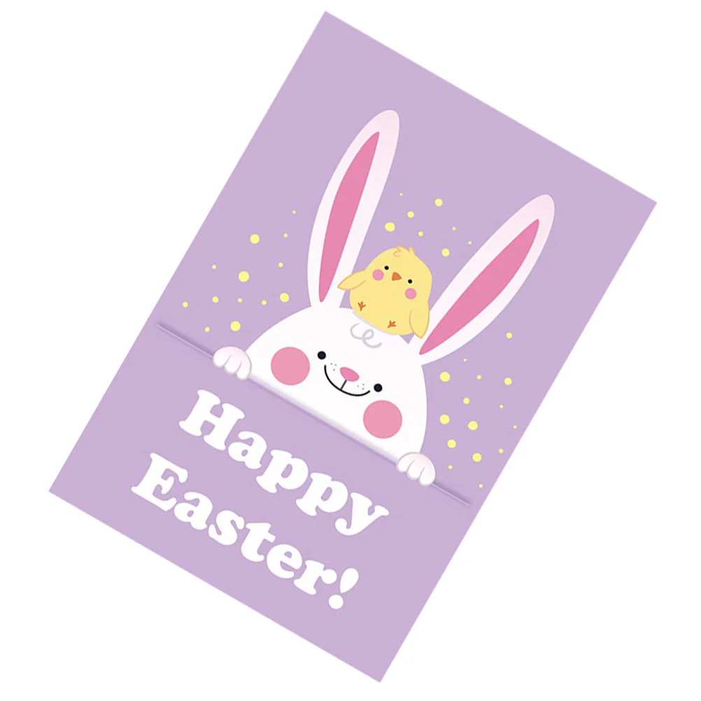 

1 шт. Пасхальный Садовый флаг, кролик, подвесной флаг, счастливый баннер для пасхальных принадлежностей