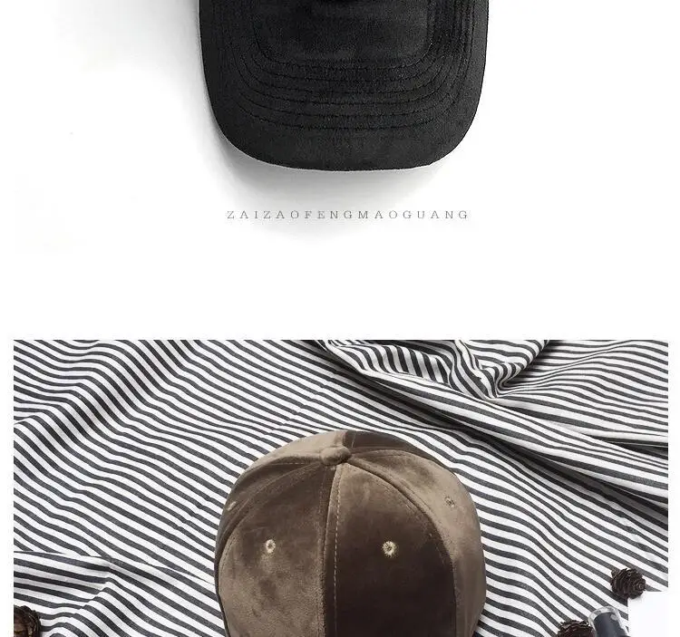 Jiangxihuitian бархатная бейсболка, новая брендовая Кепка Gorras, зимняя Осенняя Кепка в стиле хип-хоп, плоская кепка, кепка, Кепка для мужчин и женщин