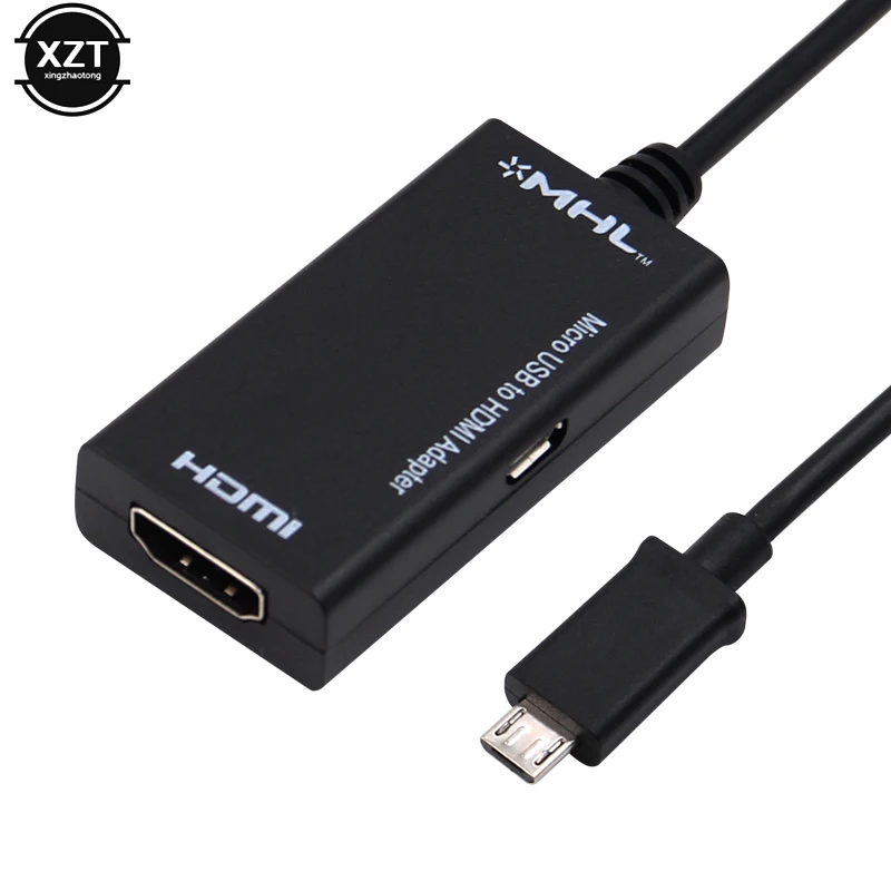 Адаптер с Micro USB 5pin на HDM кабель-переходник MHL HD 1080P для Samsung Xiaomi Android телефонный