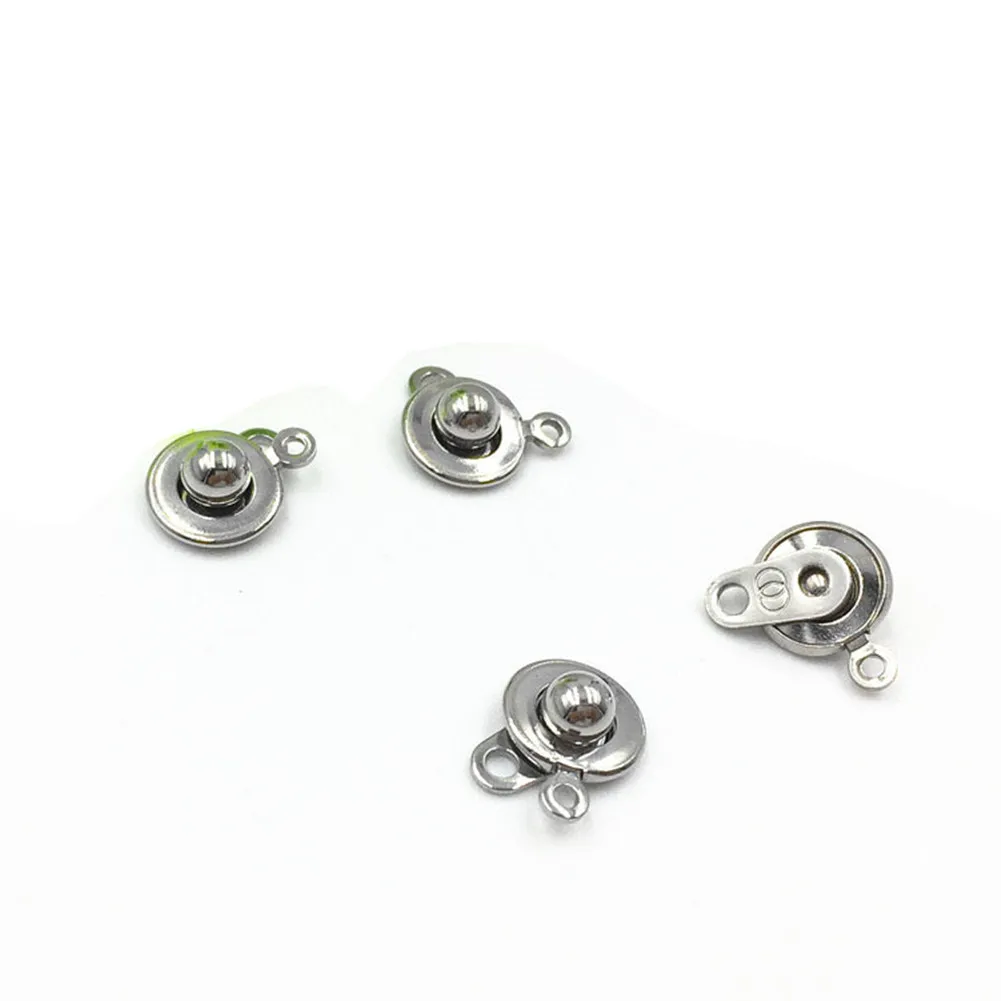 5 шт./лот новый дизайн вращающиеся застежки из нержавеющей стали круглый шарик