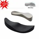 Эргономичный коврик для мыши с защитой рук, силиконовый гелевый нескользящий обтекаемый коврик для поддержки запястья, компьютерный коврик для мыши для офисных игр, ПК ковриу для мышки коврик для мыши маленький