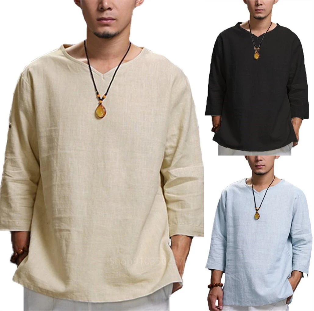 

Мусульманская модная мусульманская одежда, мужская льняная рубашка Jubba Thobe Robe, Арабская абайя, Арабская рубашка, Арабская мужская рубашка