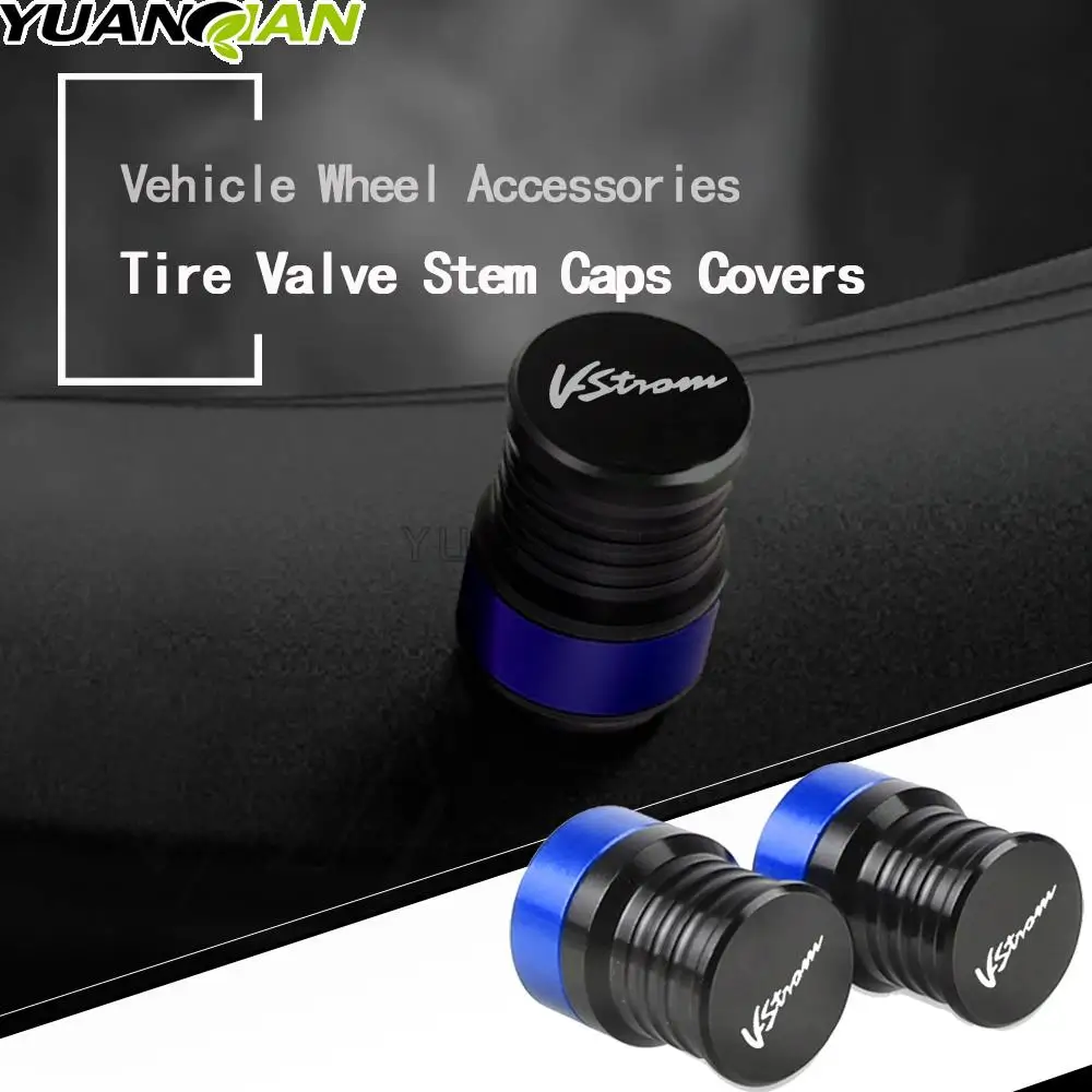 

For SUZUKI VSTROM DL250 DL650 Motorcycle Accessories Tire Valve Air Port Stem Cover Cap Plug V-Strom DL1000 DL 650/XT 1000/XT