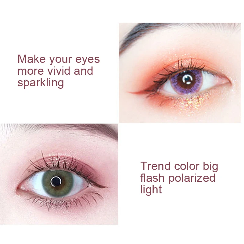 

9 Colors Glitter Eyeshadow Pallete Matte Eye Shadow Palette Eyes Makeup Beauty Tool ZGOOD