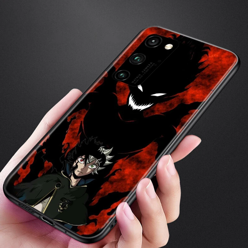 

Anime Asta Black Clover Silicone Cover For Huawei Honor 8S 8C 8X 8A 8 7S 7A 7C 7 Pro Prime RU MAX 2020 2019 Black Phone Case