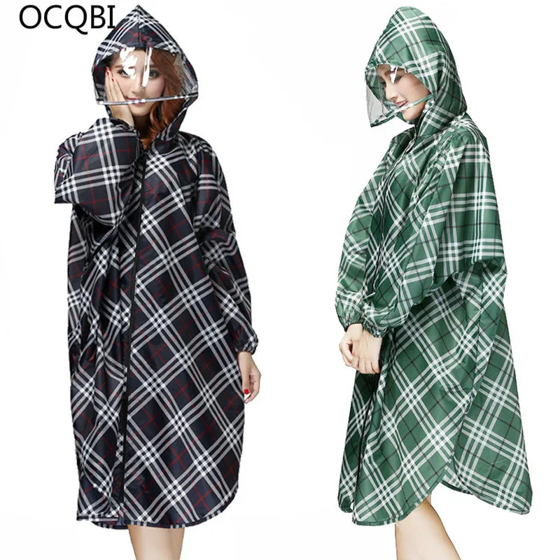 Водонепроницаемый пончо для верховой езды перила куртки взрослых велосипед на