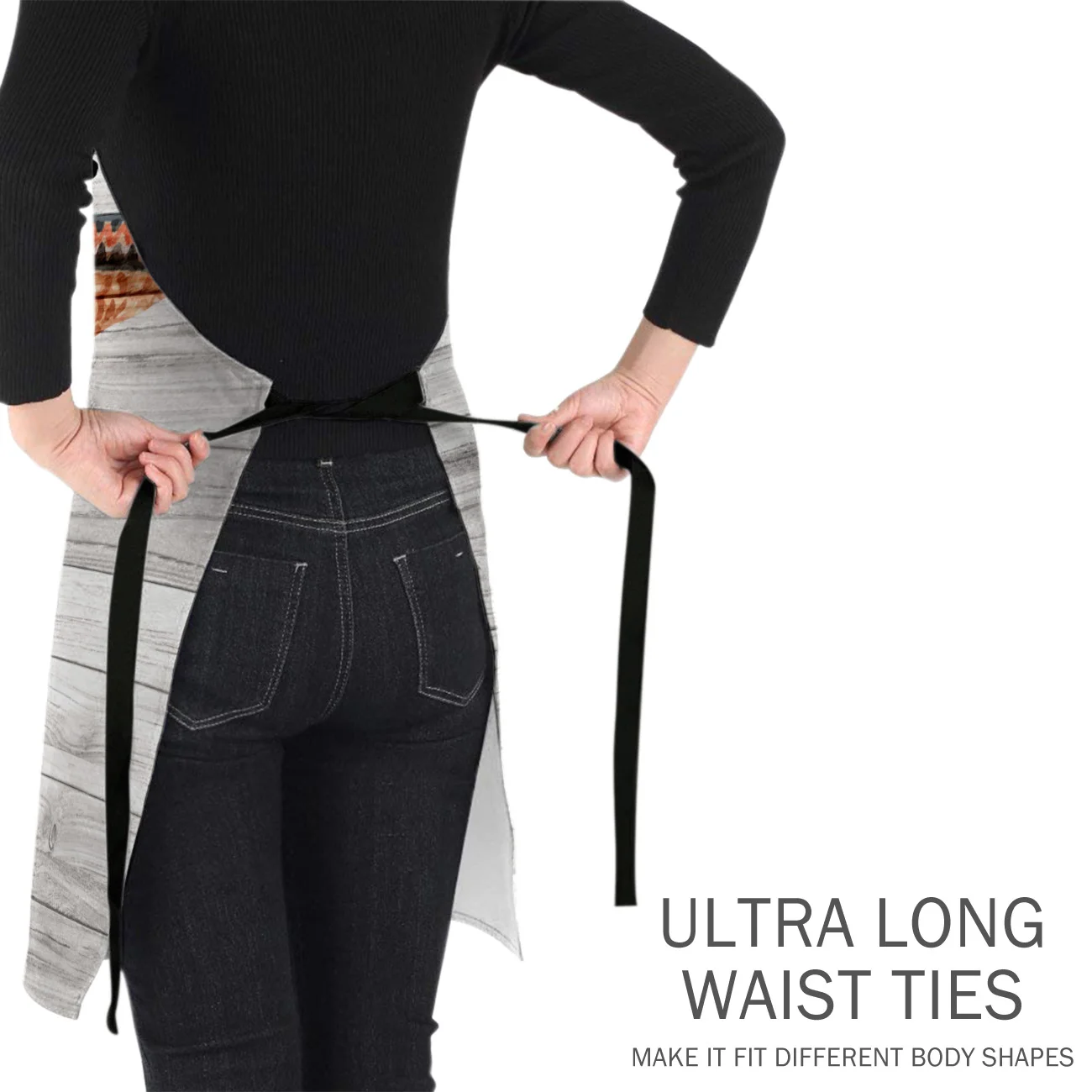 Смешной фартук золотой ретривер собака на деревянной доске Кухонные фартуки для