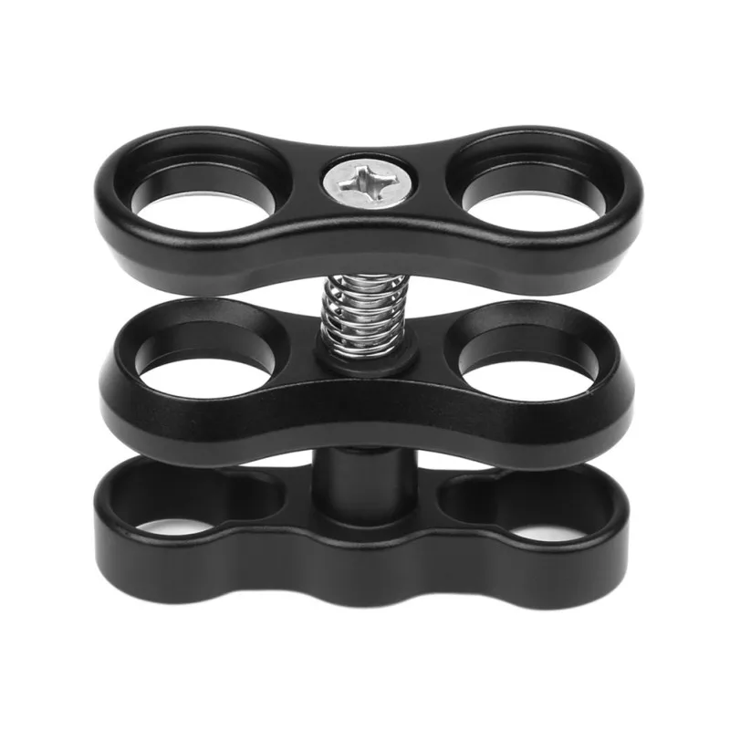 Светильник для дайвинга с шаровой головкой зажим бабочки крепление на руку