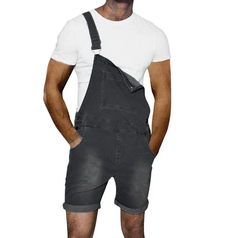 Disputent 2019 лето мужской повседневный полиэстер Soild Slim Fit сиамский комбинезон брюки