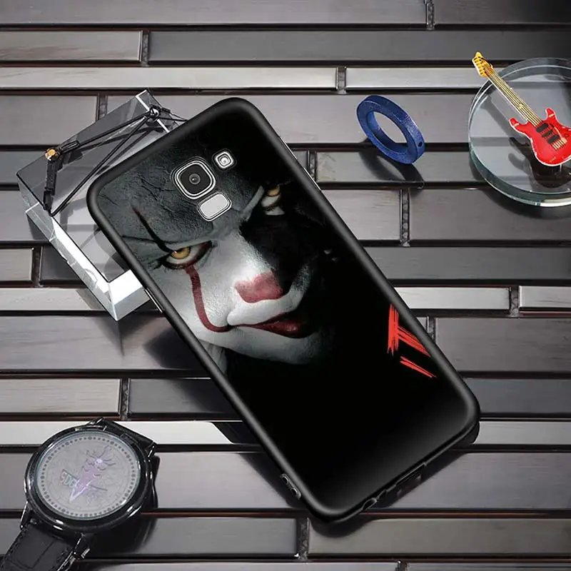 Черный силиконовый чехол Джокера Клоун Для samsung Galaxy J2 J3 J4 J5 J6 J7 плюс Core чехол для телефона