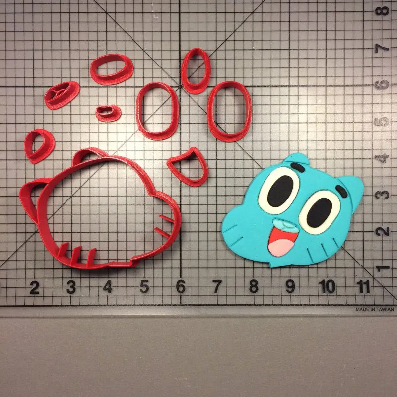 Удивительный мир Gumball Anais и помадка форма для кекса резак печенья набор украшения