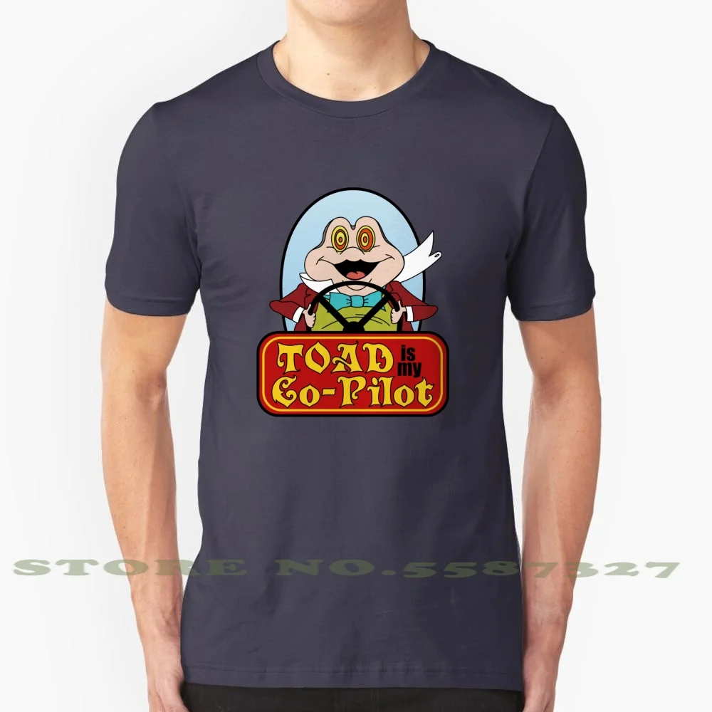 

Co - Pilot Cool Design Trendy T-Shirt Tee Mr Toad Wild Ride Toad Toad Hall Fantasyland Toad Of Toad Hall Wind In The Willows