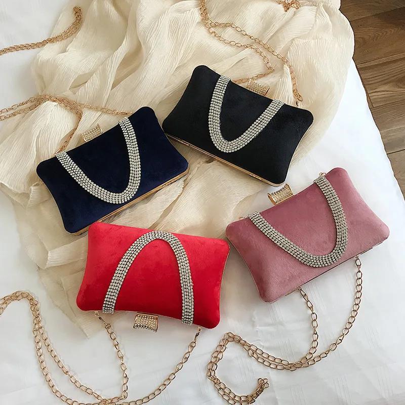 JIULIN 2019 новая маленькая квадратная сумка со стразами Наплечная женская Прямая