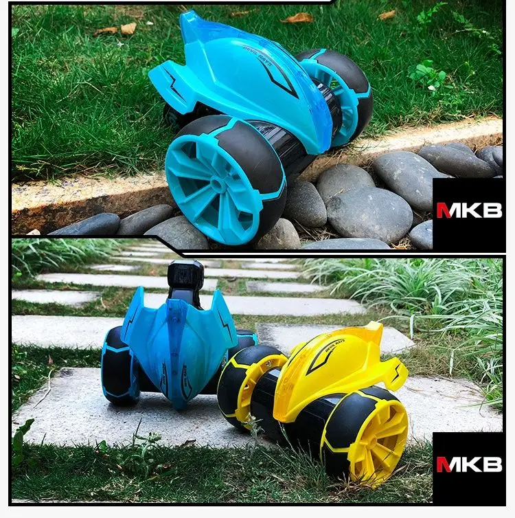 RC автомобиль 2 4G дистанционный контроль трюк Дрифт деформация багги Рок
