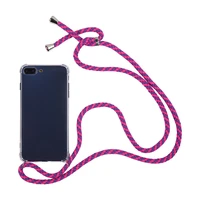 pure cotton strap cord chain necklace lanyard mobile phone case for samsung galaxy s20 plus ultra s8 s9 s10 plus note 10 pro