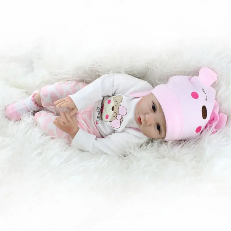 

Reborn Newborn Baby Realike Doll Handmade Lifelike Silicone 19QF