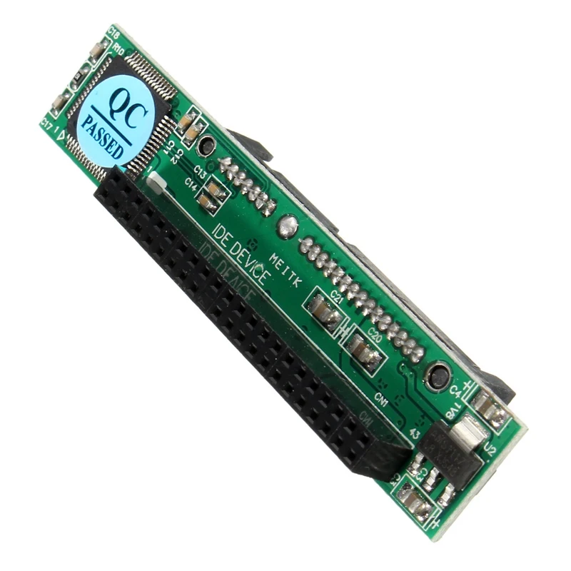 Совершенно новый SATA Женский к 44Pin 2 5 IDE Мужской HDD SSD адаптер конвертер 7 + 15P 22pin sata ide