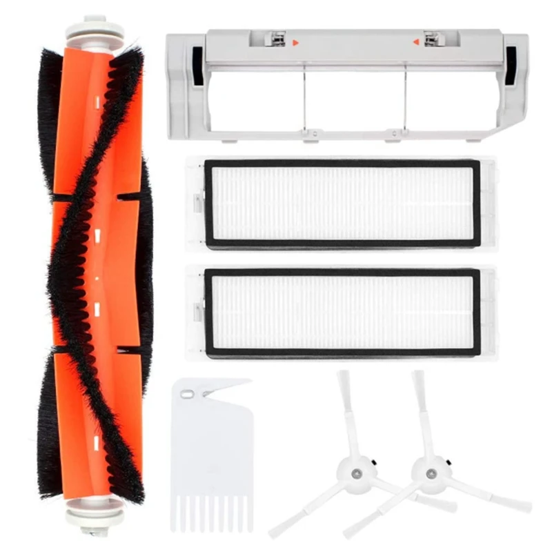 

Подходит для робота-пылесоса Xiaomi Roborock S55 S50 S51, сменный комплект аксессуаров