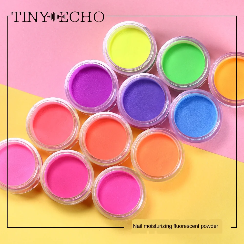 

Blue Zoo Nail Polish with Fluorescent Powder Nail Powder Glitter for Nails Nail Sequins