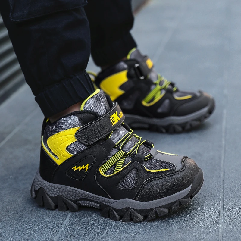 Ботинки для подростков походная обувь маленьких и больших мальчиков спортивная