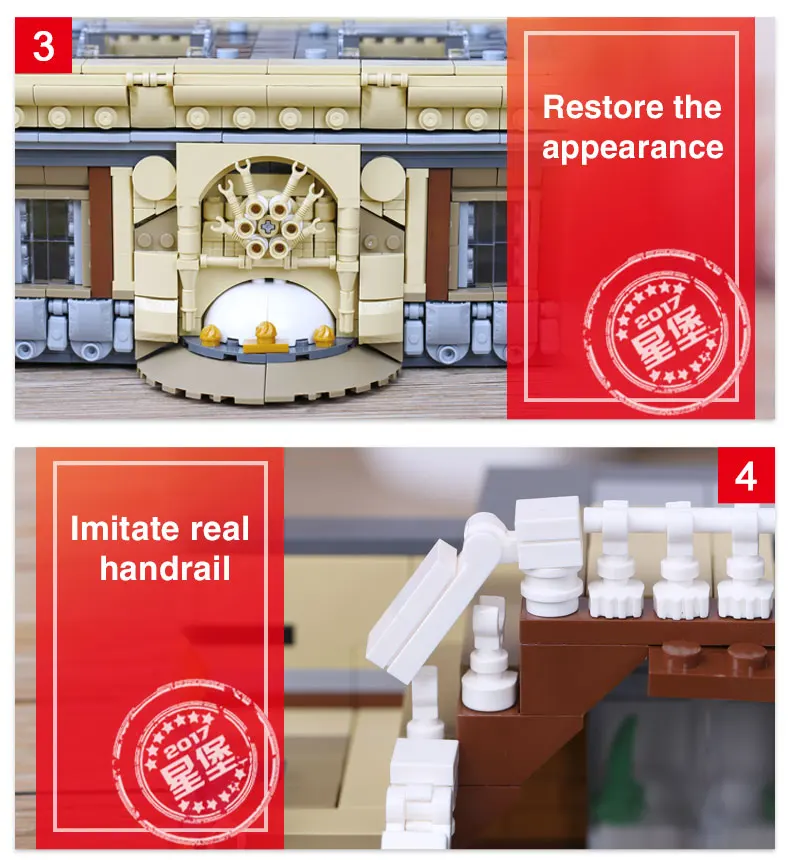 DHL XINGBAO 01005 креативные MOC китайские строительные игрушки морской музейный набор детские строительные блоки кирпичи DIY игрушки модель подарок