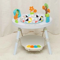 safety baby bouncer music activity table multifunction play center toddler infant chair seat educational learning toy gym rack
