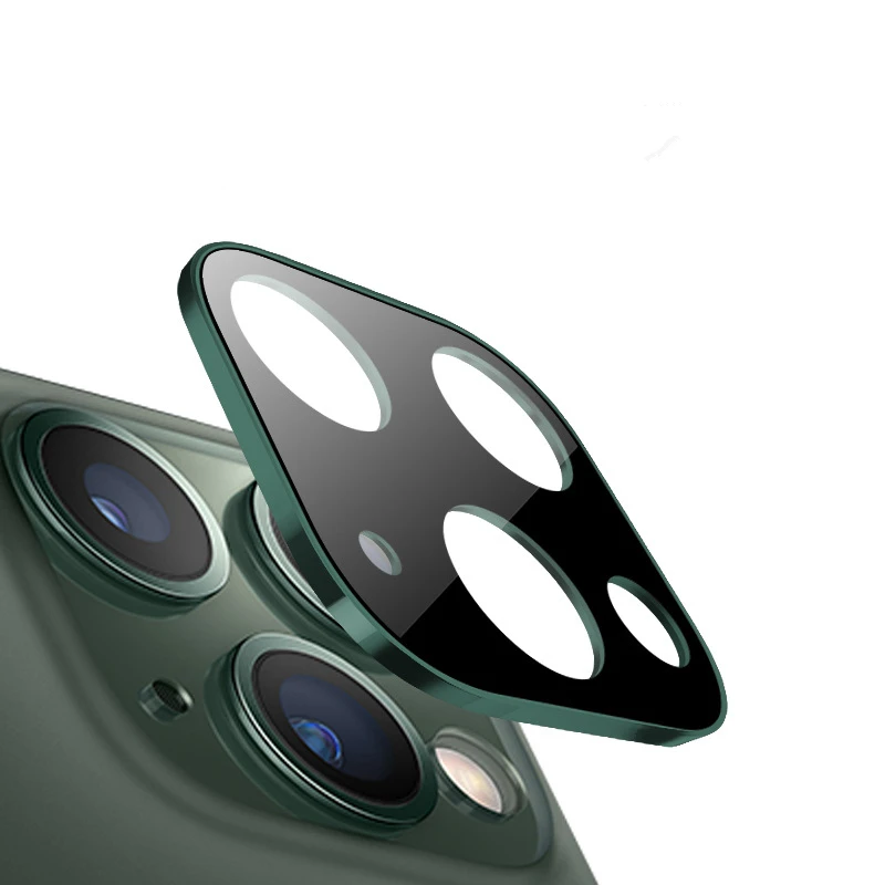 3D полное покрытие камеры закаленное стекло объектива Защитная пленка для Iphone 11 Pro