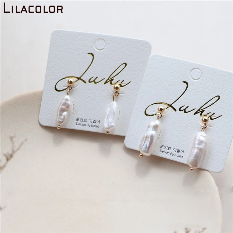 Натуральные пресноводные жемчужины неправильной формы висячие серьги для