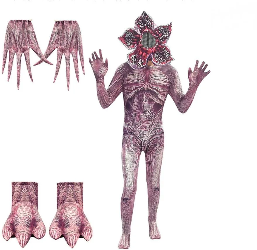 Demogorgon/костюм для Хэллоуина для детей, необычные вещи, человек-пожиратель, цветок, страшная крепостная маска, карнавальные Вечерние Маски - Цвет: model 3