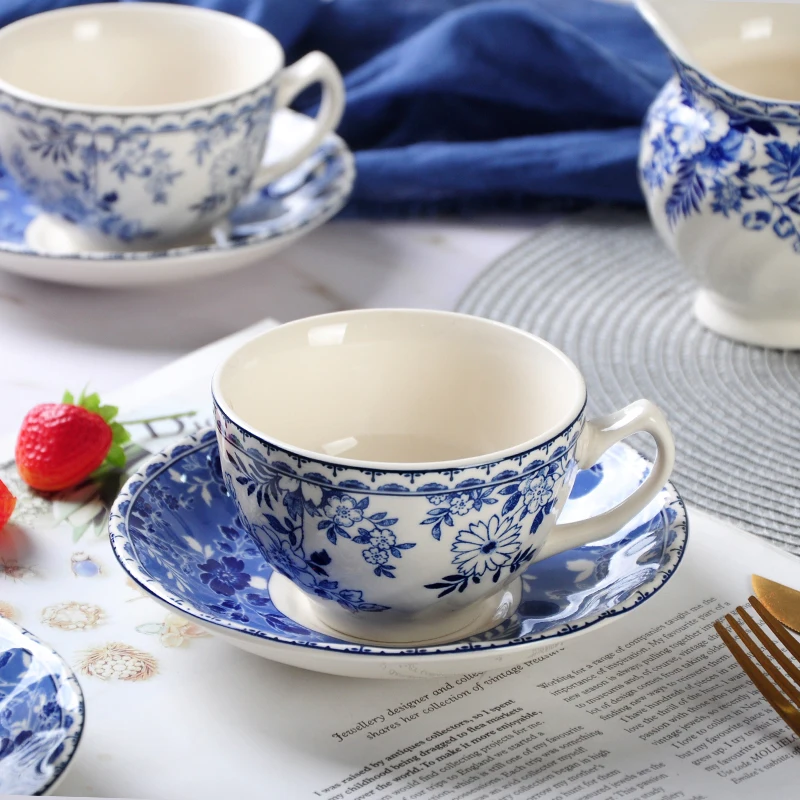 Керамическая чашка для кофе набор фарфоровых кофейных чашек европейская