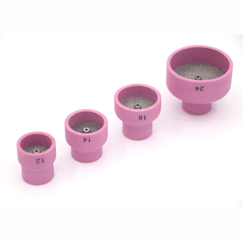 

6pcs Welding Cup TIG Weldings Torch Nozzle Rings Cover Gases Lens Ceramic Welding Cup For WP9/20/25/17/18/26 Welding Tool