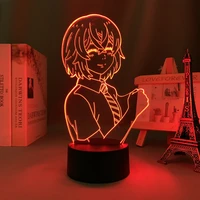 2021 new anime tokyo revengers draken 3d light table lamp led lamp for kids bedroom decor night light birthday gifts for room
