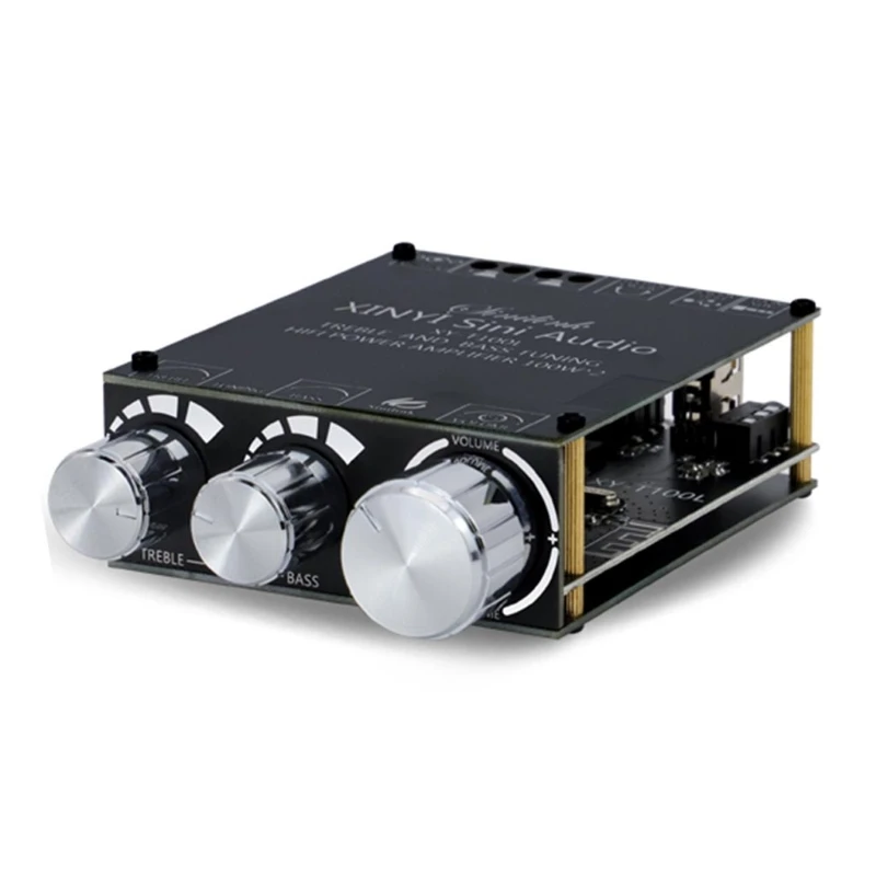 

Receiver Amplifier 2.1 Channel Mini XY- T100L Integrated Amp 100 W+100W