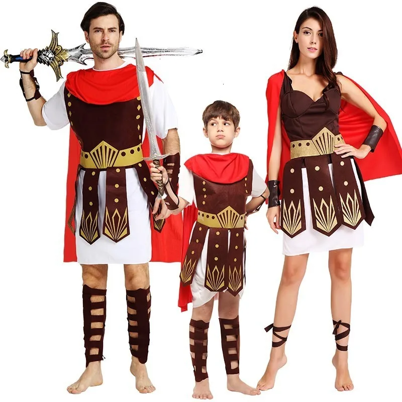 

Детские костюмы на Хэллоуин, Пурим, древний Римский Греческий воин, Гладиатор, рыцарь, Юлиус, Цезарь, костюмы для детской вечевечерние, косплей