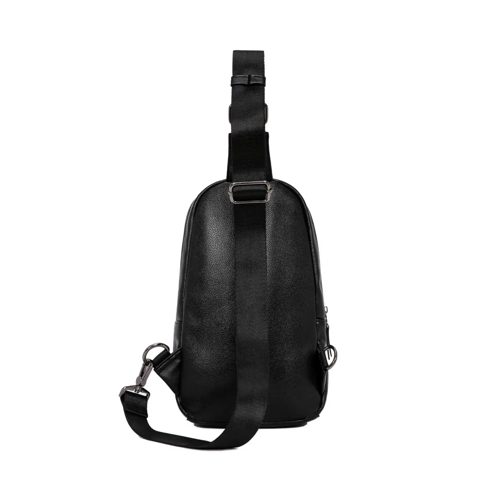 Корейская версия pu кожаный нагрудный мешок простая атмосфера рюкзаки для езды