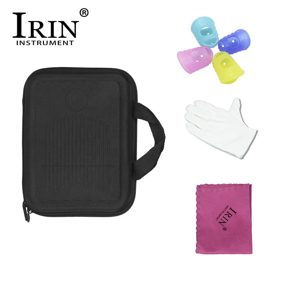 Портативный чехол для Kalimba IRIN мягкая сумка пианино с большим пальцем черная из