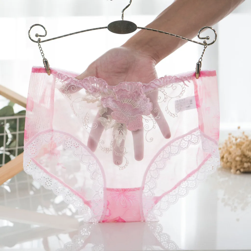 Женское сексуальное нижнее белье кружевные стринги трусики женское со средней