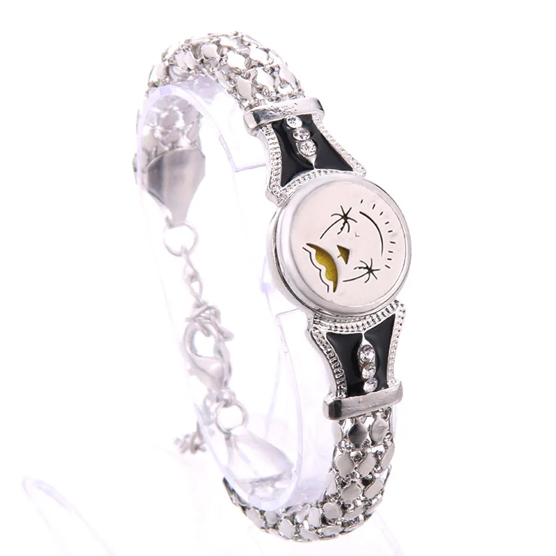 Новинка винтажный браслет с аромадиффузором в виде бабочек съемные медальоны