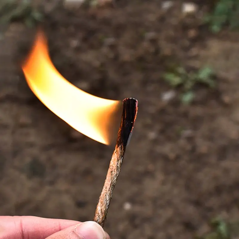 1PCS Portable Tinder Cord Fire Starter Camping Accessory Outdoor Survival Supplies Tools | Спорт и развлечения