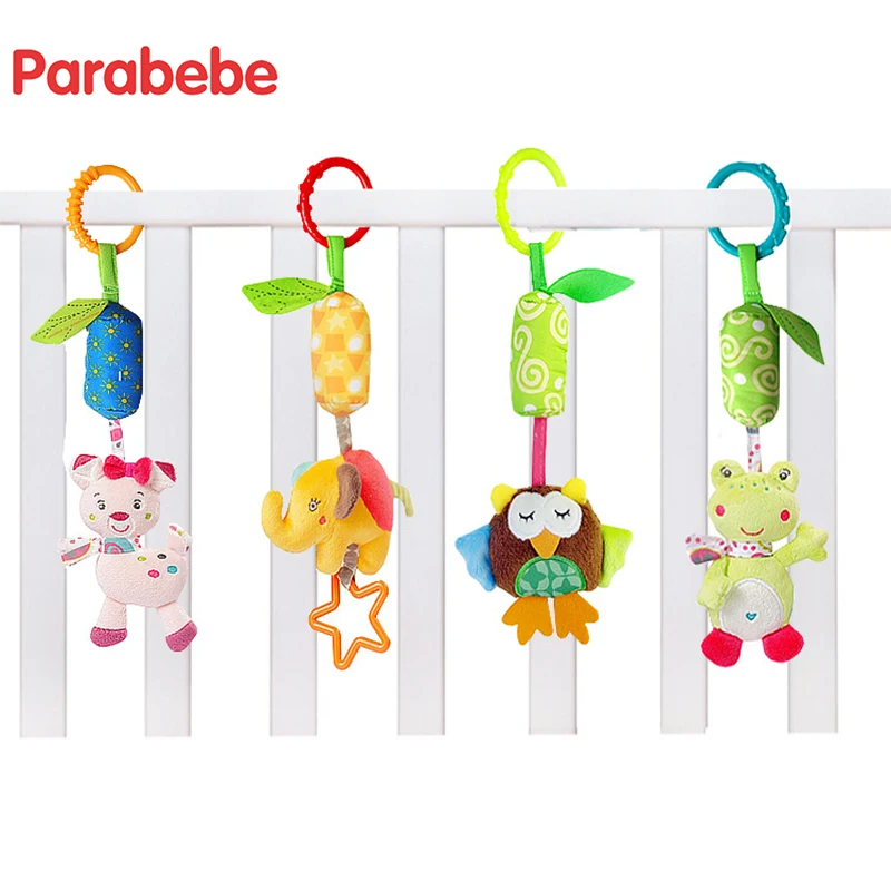 Симпатичный мягкий игрушечный колокольчик детская подвесная игрушка для