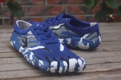 Для женщин 5 пальцами женская обувь носком натуральная кожа носимых дышащая на