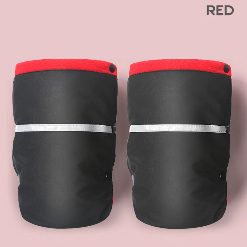 

Winter pram hand muff baby carriage pushchair warm Fur Fleece hand cover for buggy Clutch Cart Muff Glove stroller accessories