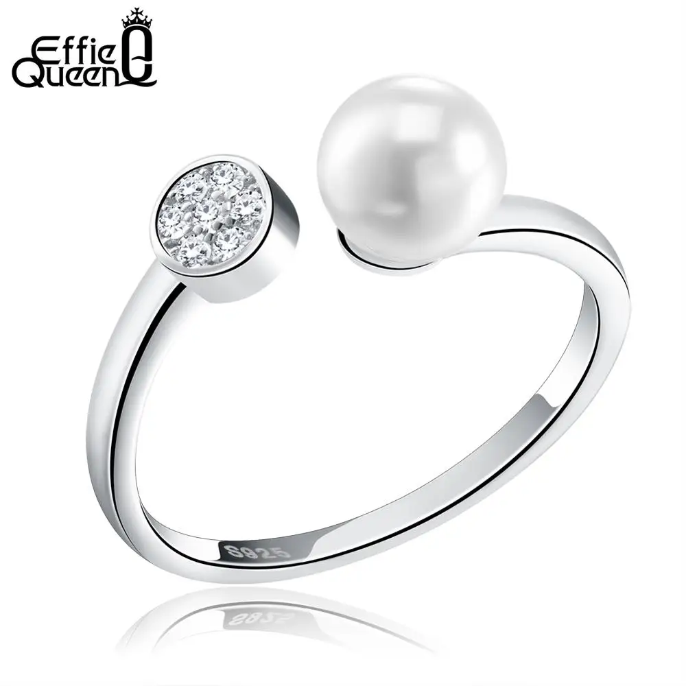 Женское кольцо из серебра 925 пробы с фианитом|Кольца| |