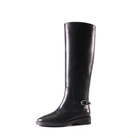 jennydave botas mujer shoes women england style fashion modern knee high boots gneuine leather winter boots women shoes woman