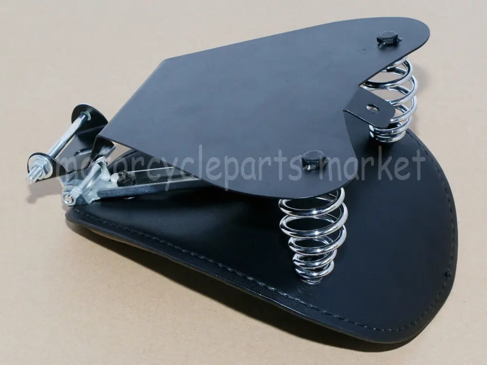 Коричневые мотоциклетные Solo место для крепления на руке пружинное сидение седло