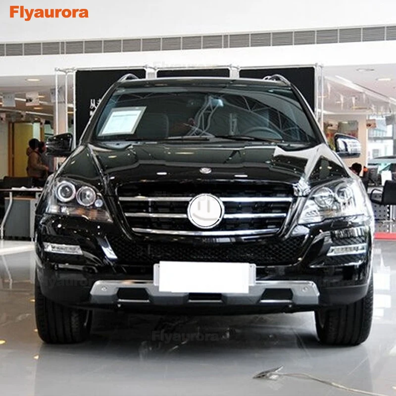 Для Mercedes Benz W164 ML280 300 ML320 ML350 500 светодиодный Габаритные огни белый 2009-2011 Водонепроницаемый внешний светодиодный противотуманная панель лампы