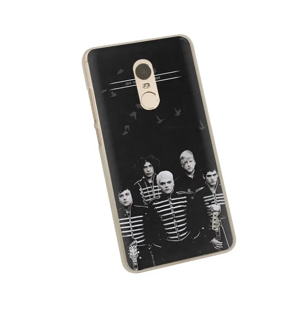 Жесткий чехол для телефона EWAU My Chemical Romance для Xiaomi Redmi 4A 4X5 5A 6 6A 7 7A Plus GO S2 K20 pro